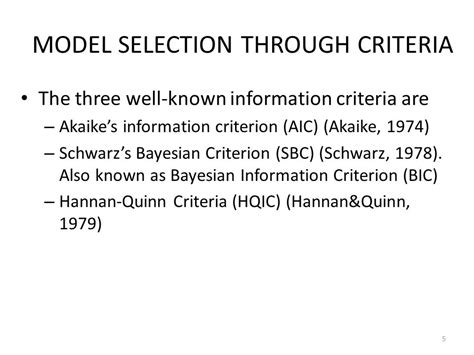 comments on model selection criteria of akaike and schwarz